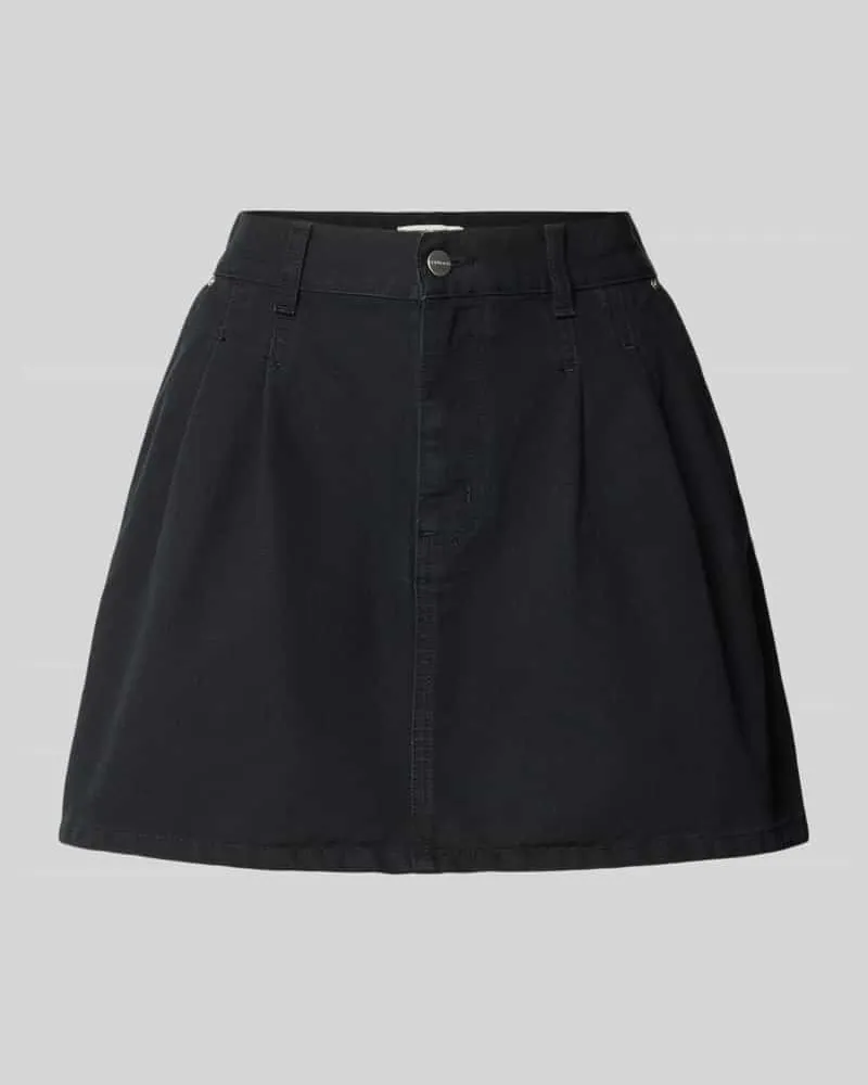 Carhartt WIP Minirock mit Gesäßtaschen und Label-Detail Modell 'Billie Black