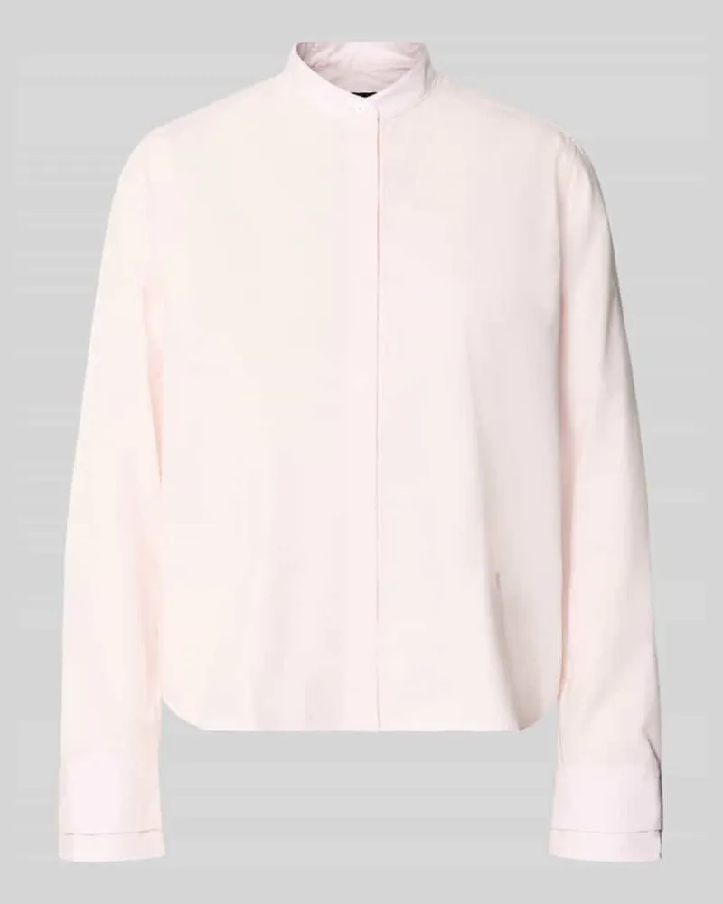 HUGO BOSS Regular Fit Langarmbluse aus reiner Baumwolle Modell 'BERTYNA-MONDAY Rose