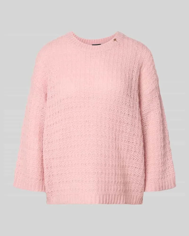 JOOP! Loose Fit Strickpullover mit Alpaka, Woll-Anteil Modell 'Kasita Pink