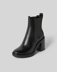 Tory Burch Chelsea Boots aus echtem Leder Black