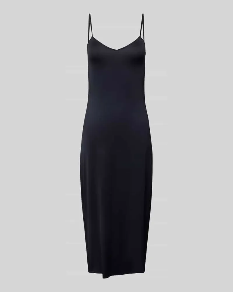 Hanro Unterkleid mit V-Ausschnitt Black