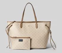 Shopper mit Logo-Detail Modell 'Lara