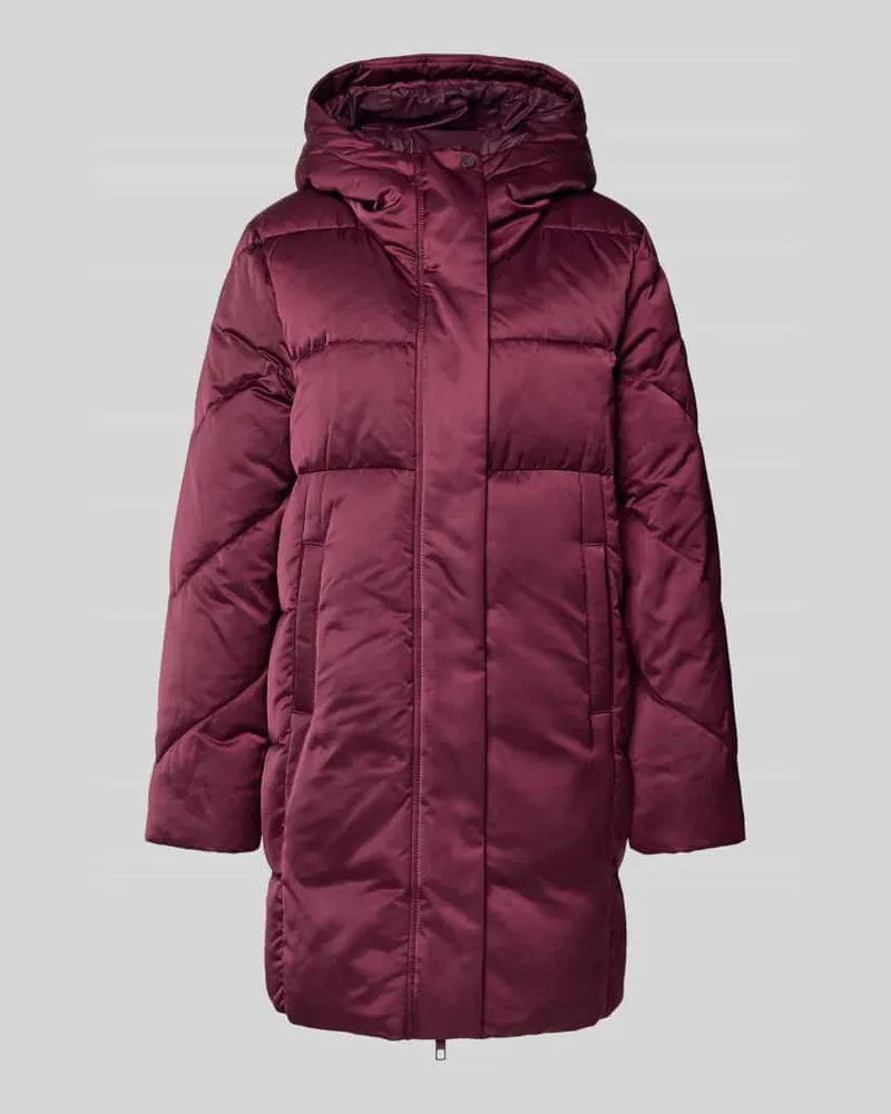 HUGO BOSS Regular Fit Steppmantel aus wasserabweisendem Material Modell 'PETRANO Bordeaux
