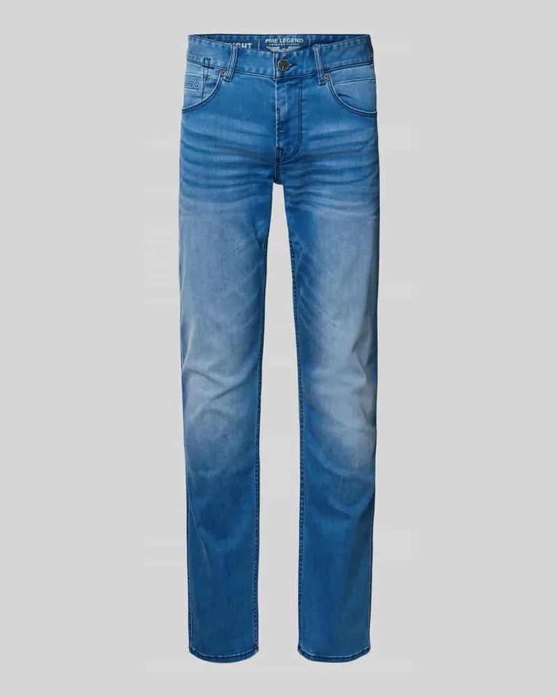 PME Legend Jeans mit 5-Pocket-Design Marine