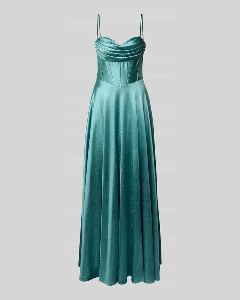 Mascara Abendkleid mit Herz-Ausschnitt Schilf