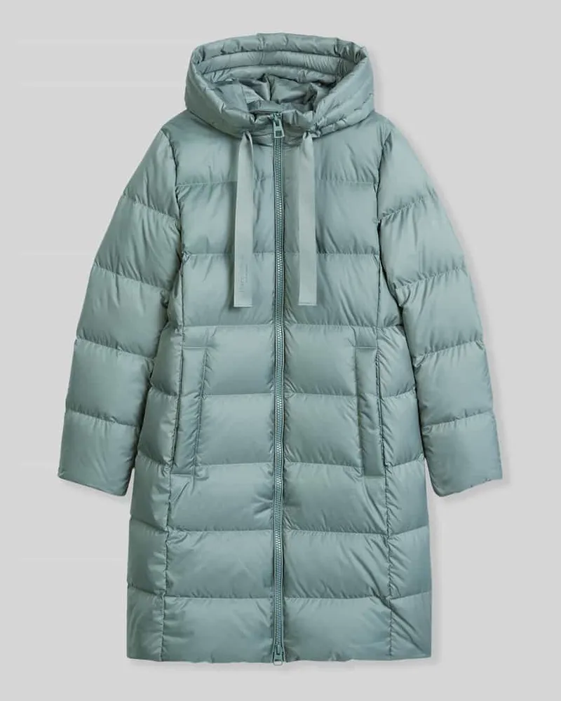 Marc O'Polo Daunenmantel mit Kapuze Aqua