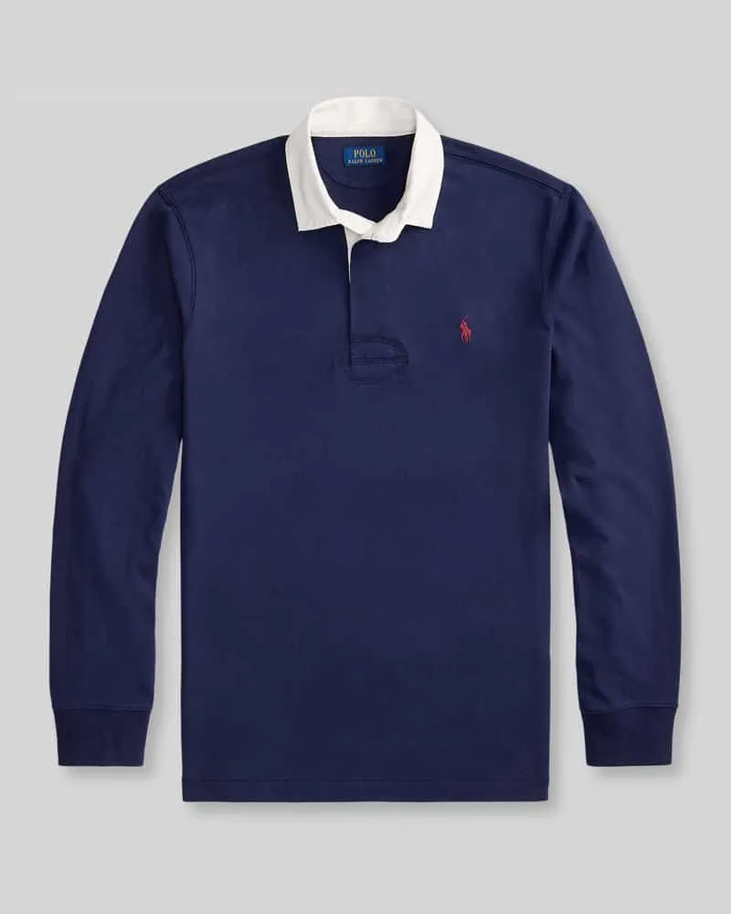 Ralph Lauren Regular Fit Poloshirt aus reiner Baumwolle Marine