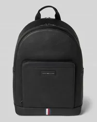 Tommy Hilfiger Rucksack mit Label-Patch Modell 'BUSINESS Black