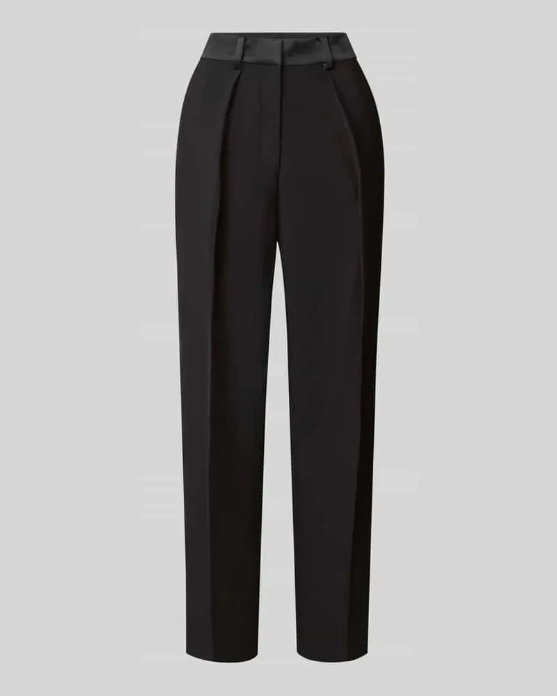 Bardot High Rise Stoffhose mit Gesäßtaschen Black