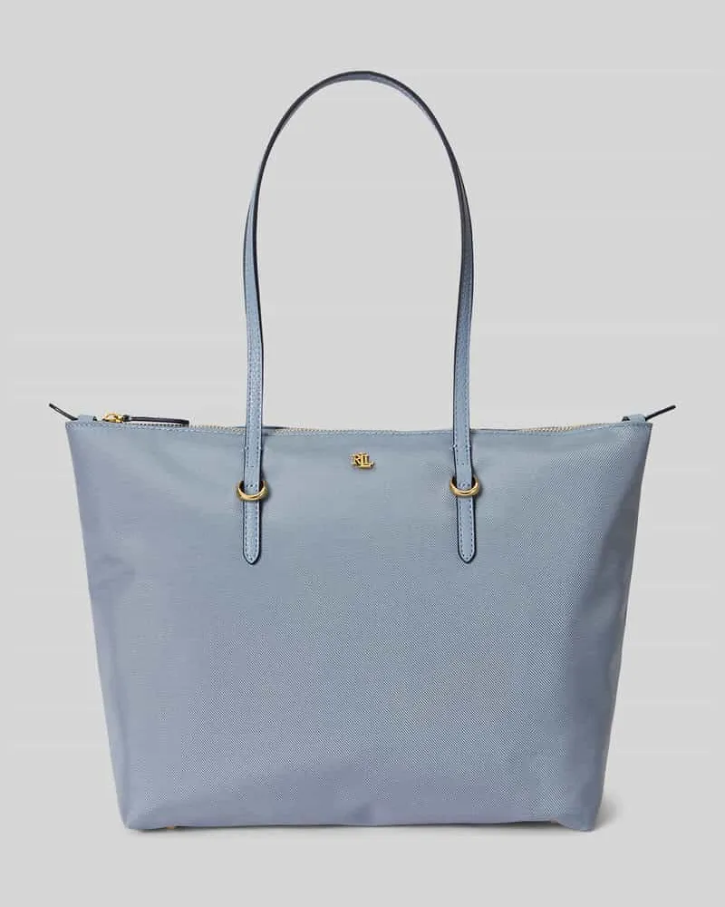 Ralph Lauren Henkeltasche mit Logo-Detail Rauchblau
