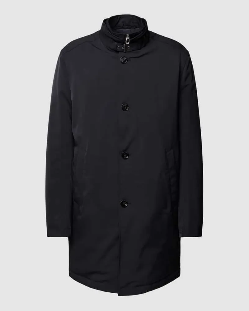 JOOP! Mantel mit Stehkragen Modell 'Flawo Marine