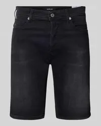 Replay Jeansshort mit Knopfverschluss Modell 'RBJ.901 Black