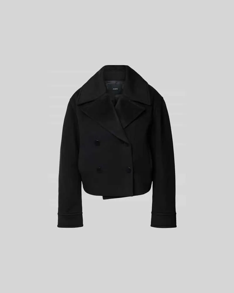 Joseph Regular Fit Jacke mit Reverskragen Black