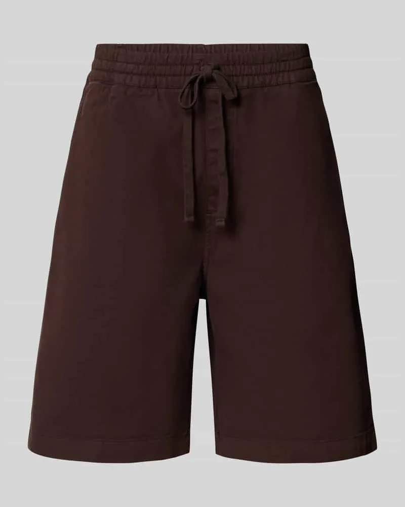 Carhartt WIP Shorts aus Baumwoll-Mix Modell 'Floyde Mittelbraun