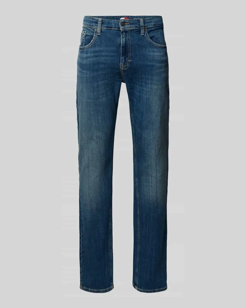 Tommy Hilfiger Slim Fit Jeans aus Baumwoll-Mix Modell 'SCANTON SLIM Jeansblau