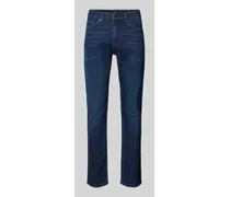 Slim Fit Jeans mit Label-Detail Modell 'DELAWARE