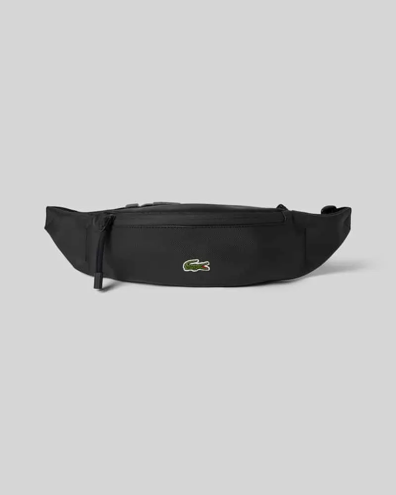 Lacoste Bauchtasche mit Label-Patch Black