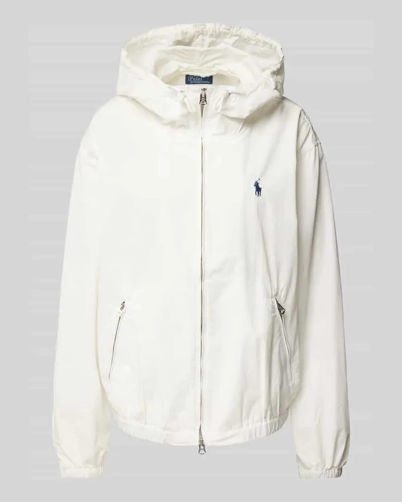 Ralph Lauren Jacke mit Logo-Stitching Offwhite