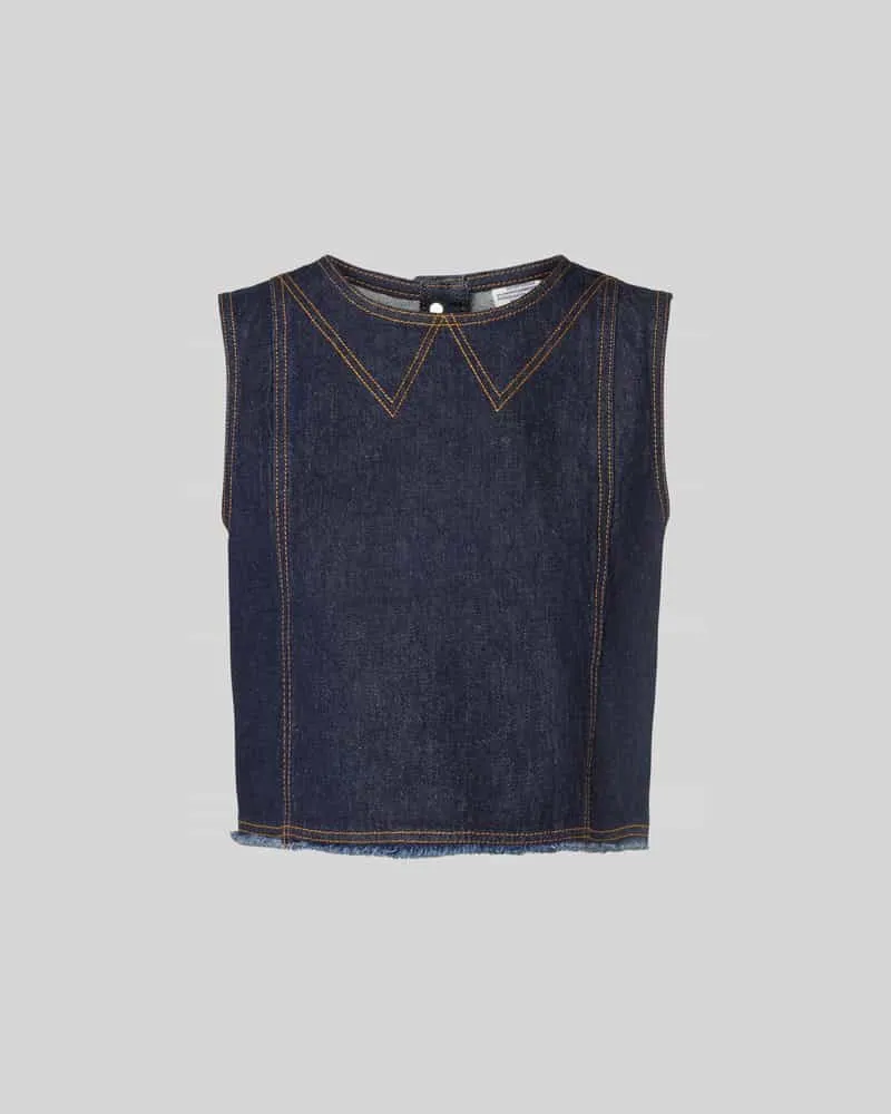 Baum und Pferdgarten Tanktop in Denim-Optik Jeansblau