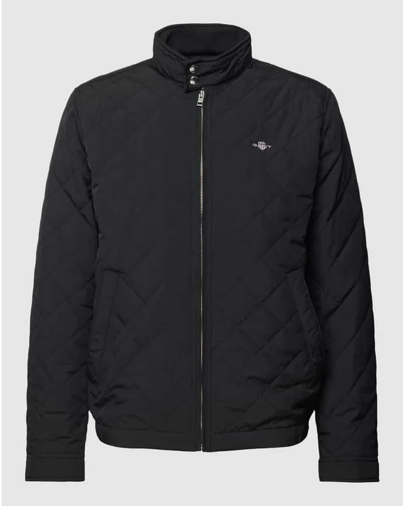 Gant Jacke mit Label-Details Modell 'QUILTED Black