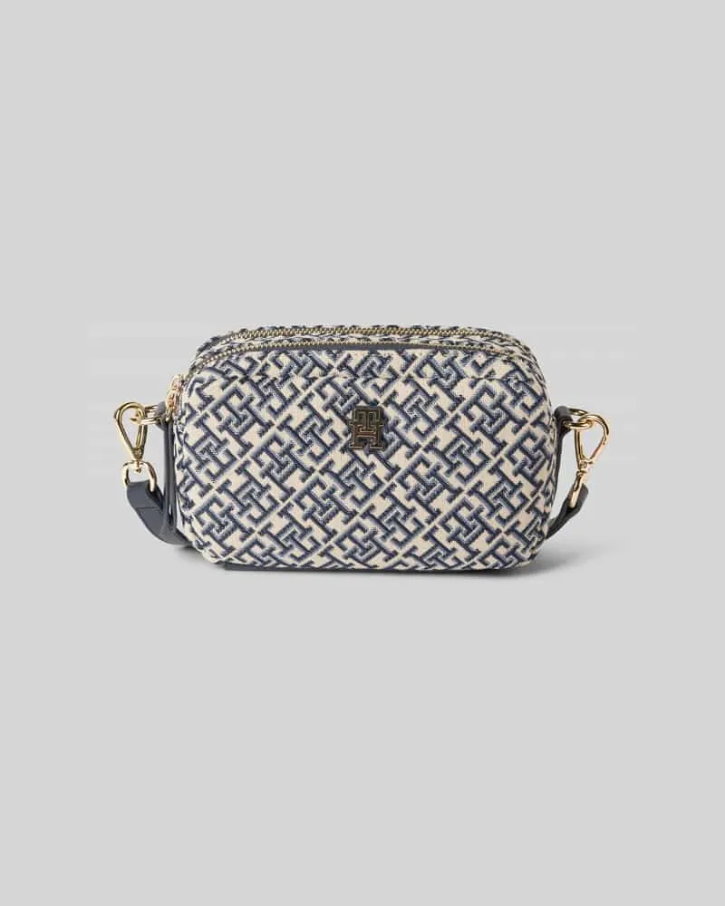 Tommy Hilfiger Umhängetasche mit Monogramm Jacquard Marine