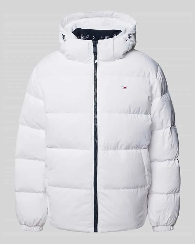 Tommy Hilfiger Regular Fit Daunenjacke mit Federanteil Weiss