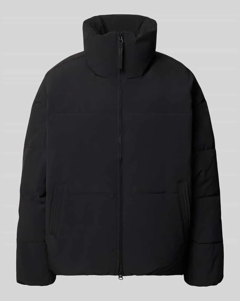 MOSS COPENHAGEN Regular Fit Steppjacke mit Stehkragen Modell 'Refron Black