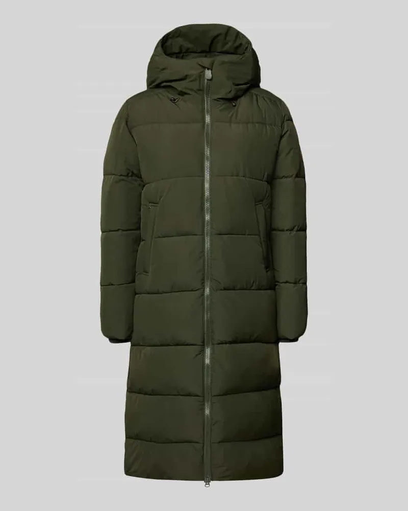 Save The Duck Regular Fit Steppmantel mit Kapuze Modell 'ZANDAYA Oliv