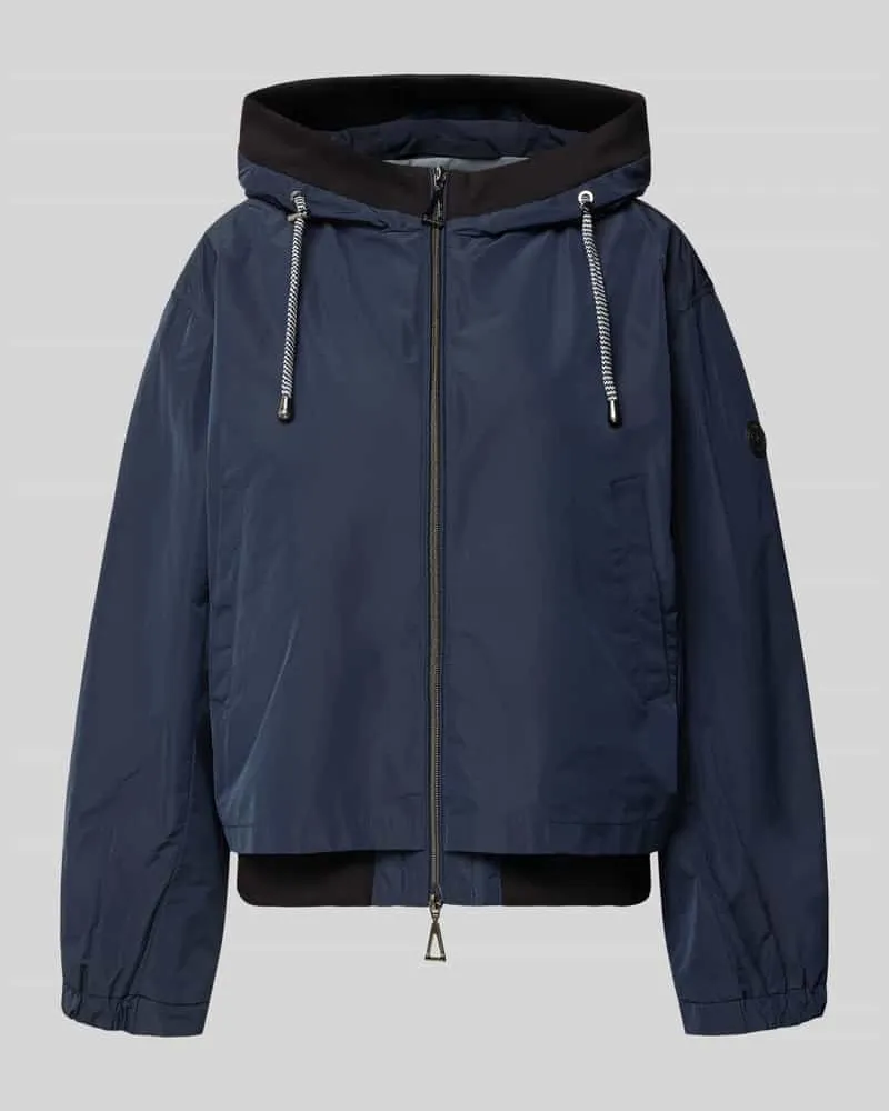 Gil Bret Jacke mit Zweiwege-Reißverschluss Marine