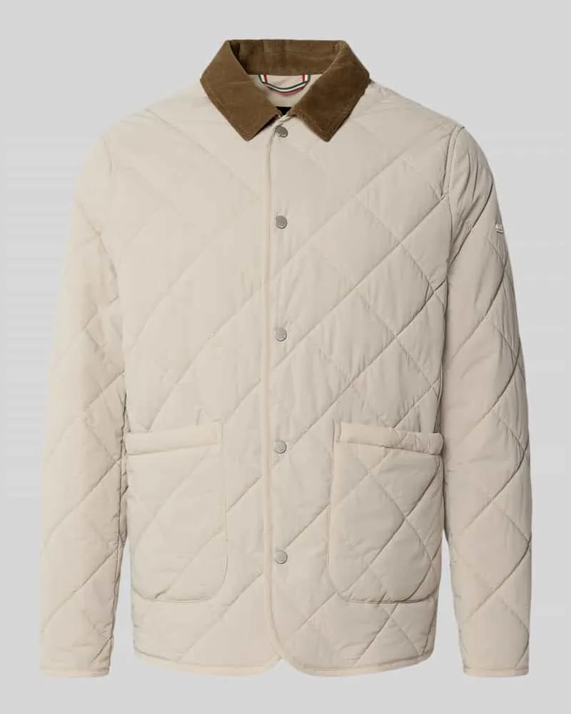 cinque Regular Fit Jacke in Stepp-Optik Modell 'Rapid Marine