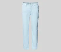 Regular Fit Jeans mit verkürzten Schnitt