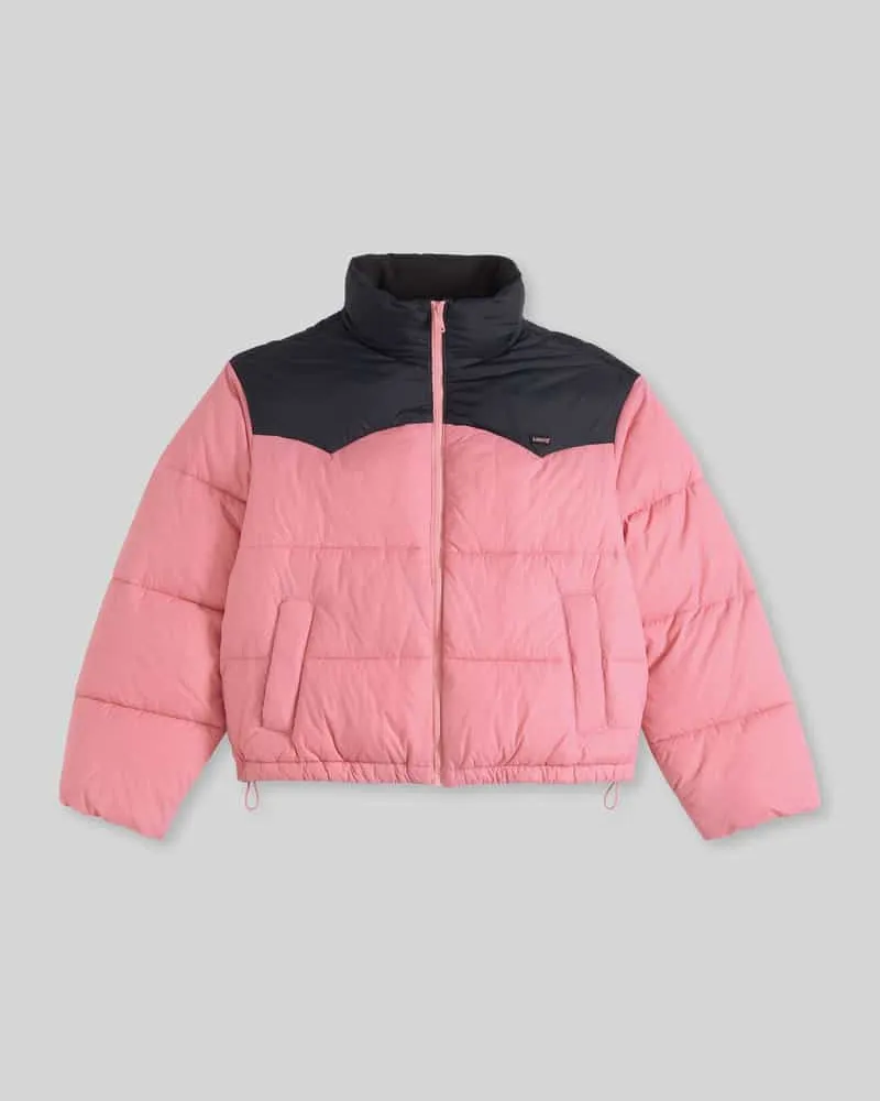 Levi's Steppjacke mit Logo-Detail Rosa