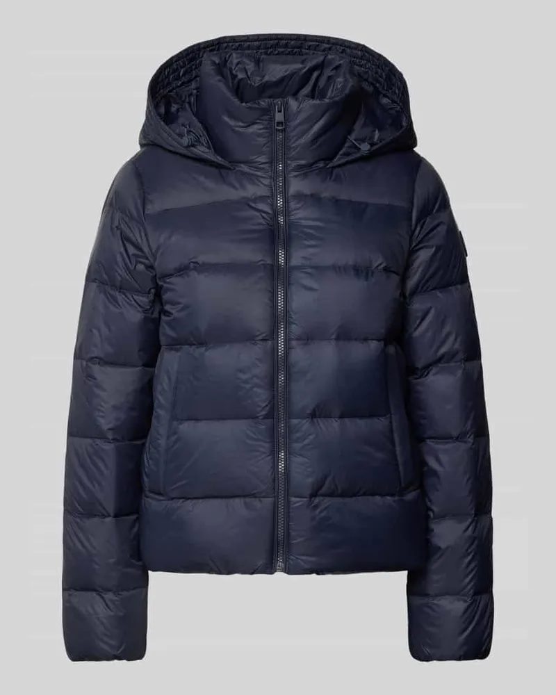 Tommy Hilfiger Daunenjacke mit Stehkragen Dunkelblau