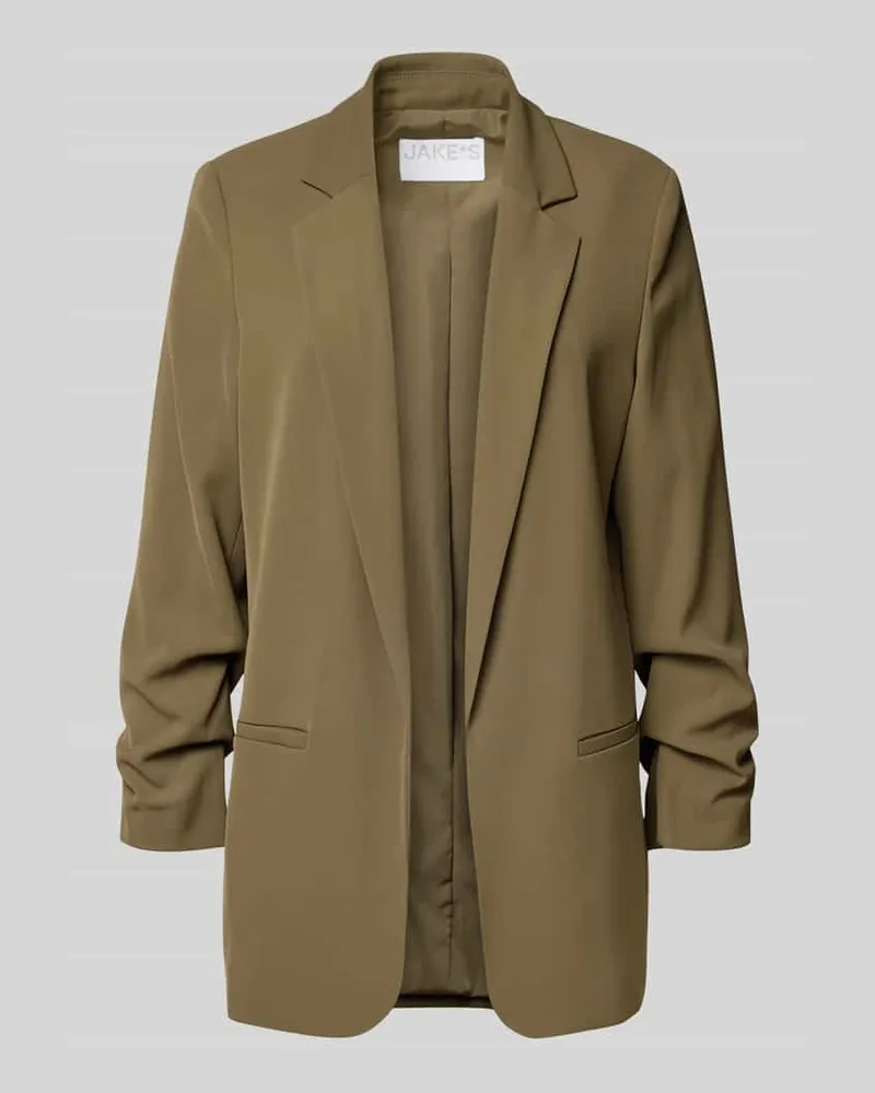 JAKE*S Blazer mit Reverskragen Oliv