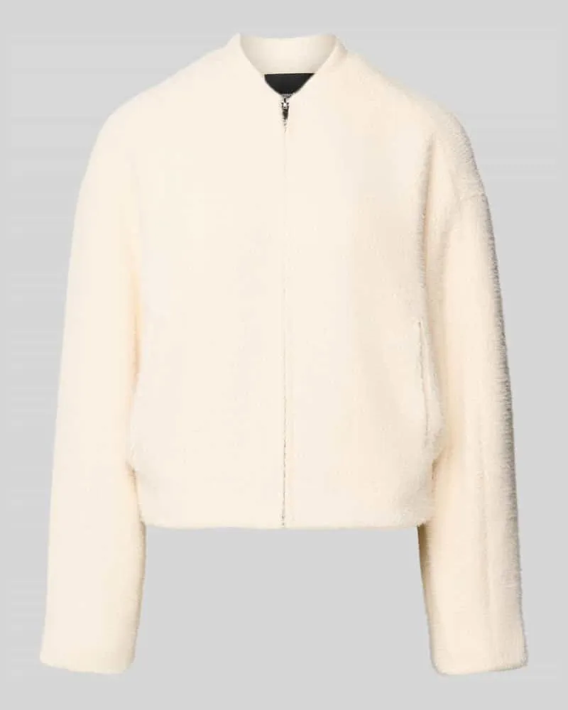 someday. Regular Fit Jacke mit Stehkragen Modell 'Nariska Offwhite