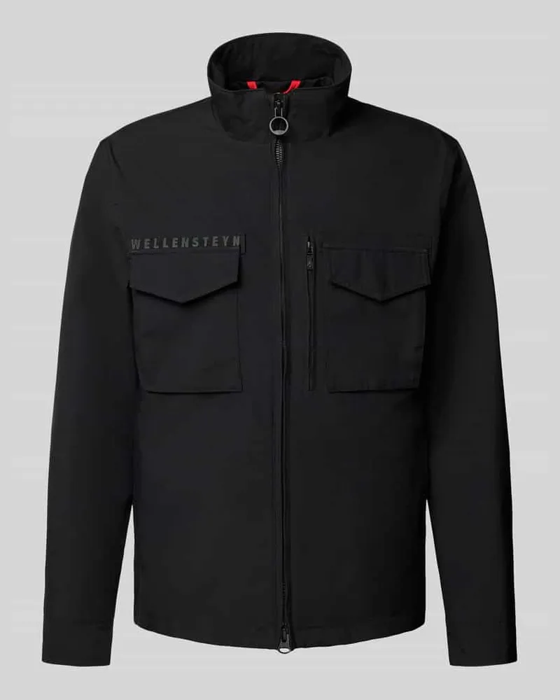 Wellensteyn Funktionsjacke mit Zweiwege-Reißverschluss Modell 'CLUBHOUSE Black
