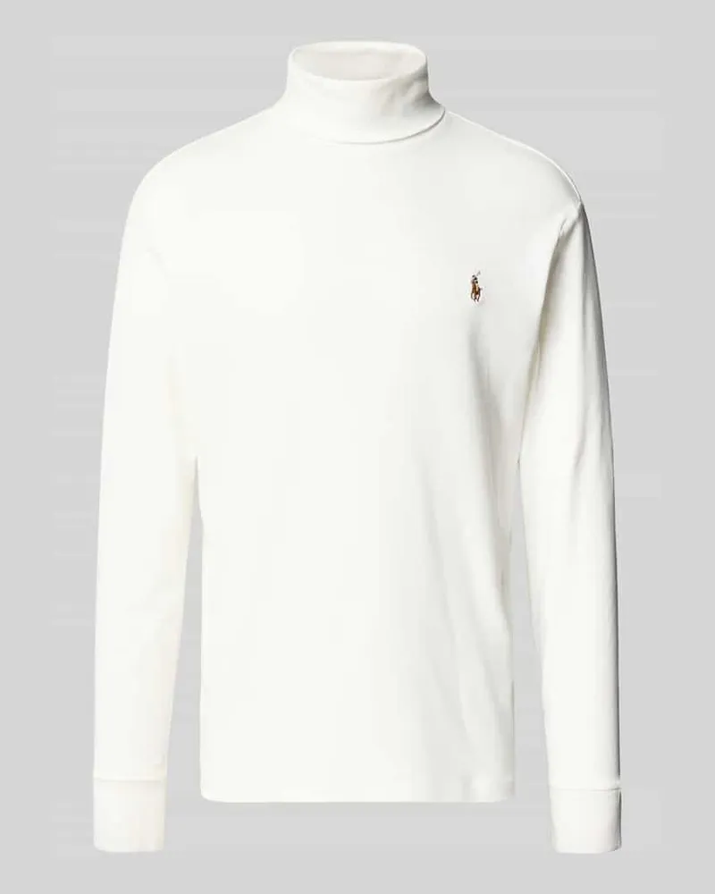 Ralph Lauren Longsleeve mit Rollkragen Weiss