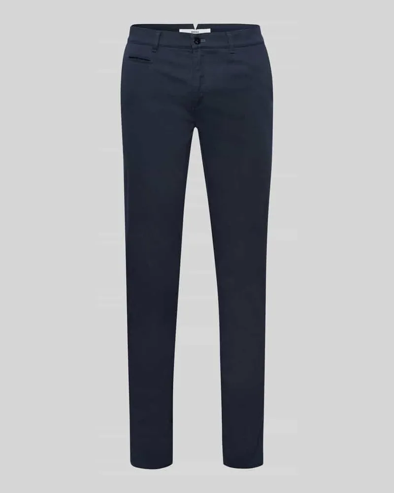 Brax Modern Fit Chino aus Baumwoll-Mix Modell 'Fabio Marine