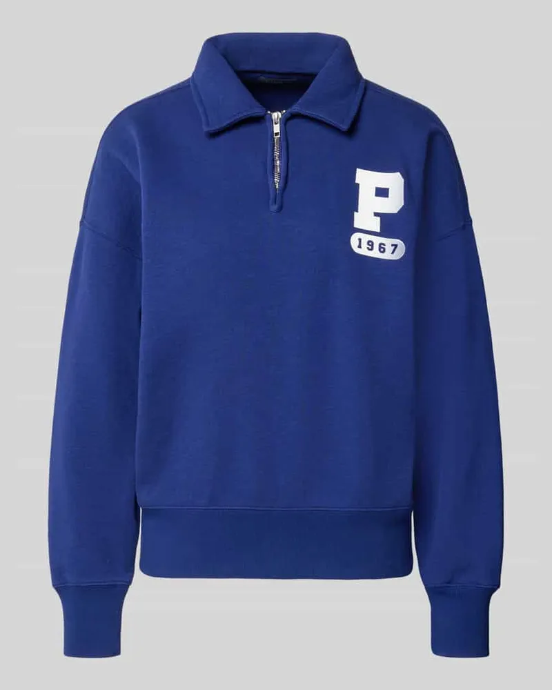 Ralph Lauren Loose Fit Sweatshirt aus Baumwoll-Mix Royal
