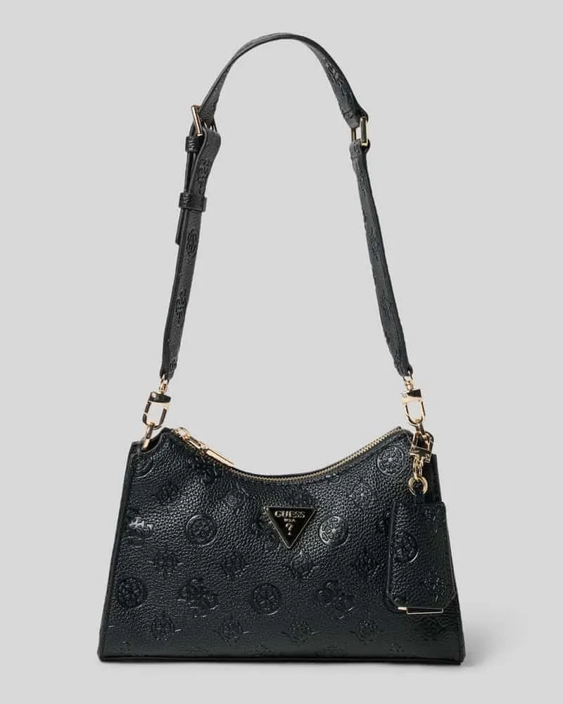 Guess Shoulder Bag in Leder-Optik Modell 'Cresidia Black
