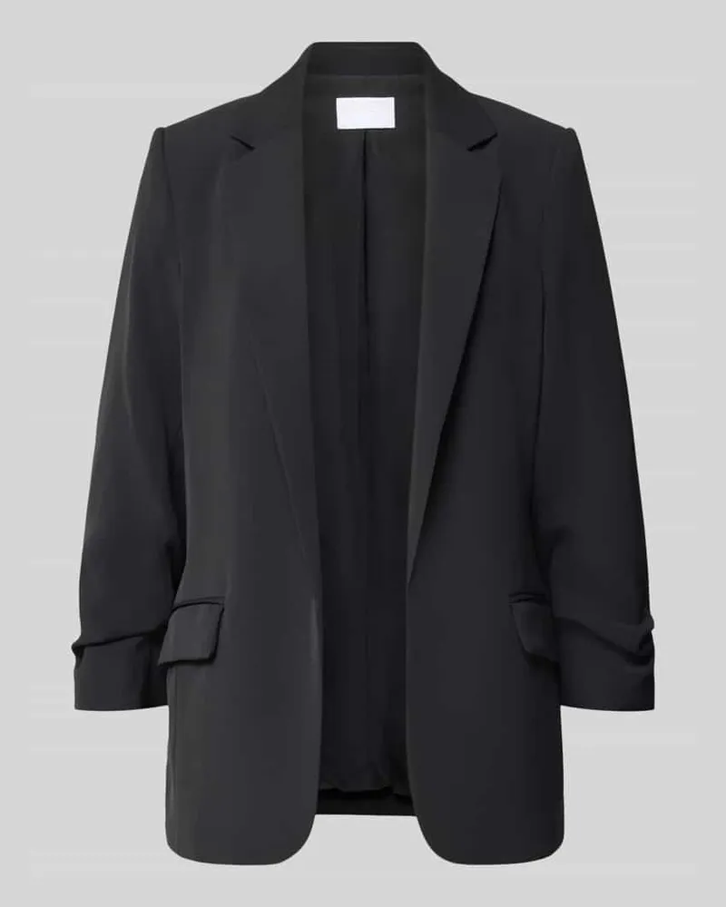 JAKE*S Relaxed Fit Blazer mit Pattentaschen Black