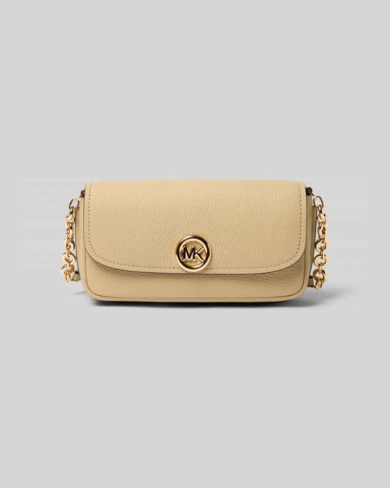 Michael Kors Shoulder Bag aus echtem Leder Modell 'Nolita Beige