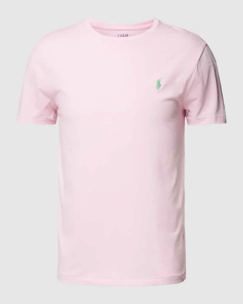 Ralph Lauren T-Shirt mit Rundhalsausschnitt Rosa