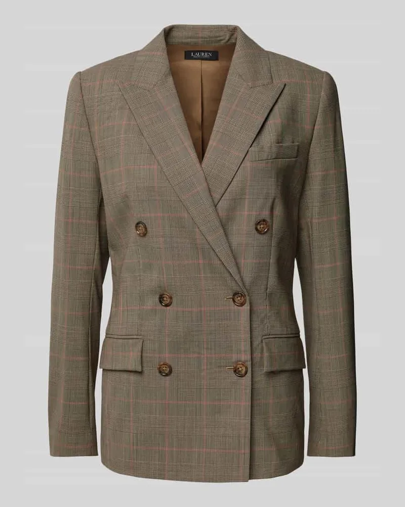 Ralph Lauren Blazer mit Pattentaschen Modell 'RYEN Hellbraun