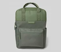 Rucksack mit Label-Detail