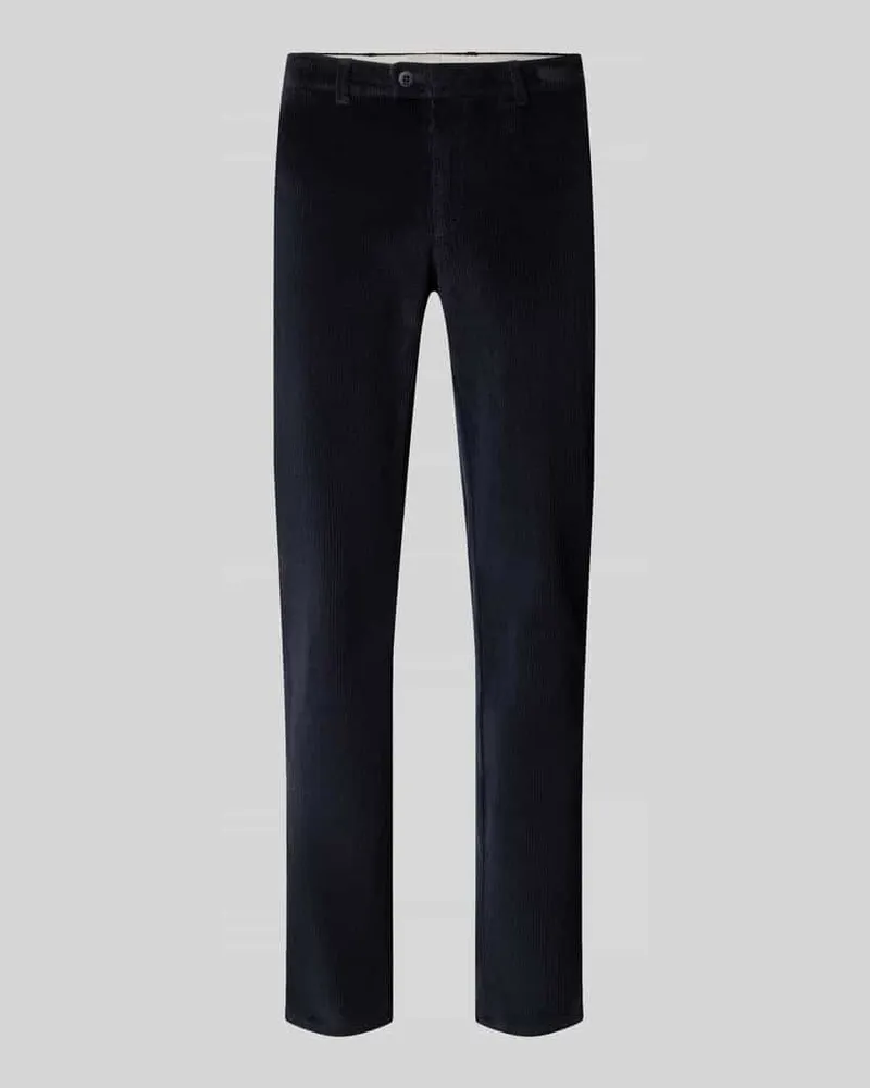 Brax Modern Fit Cordhose aus Baumwoll-Mix Modell 'Fabio Marine