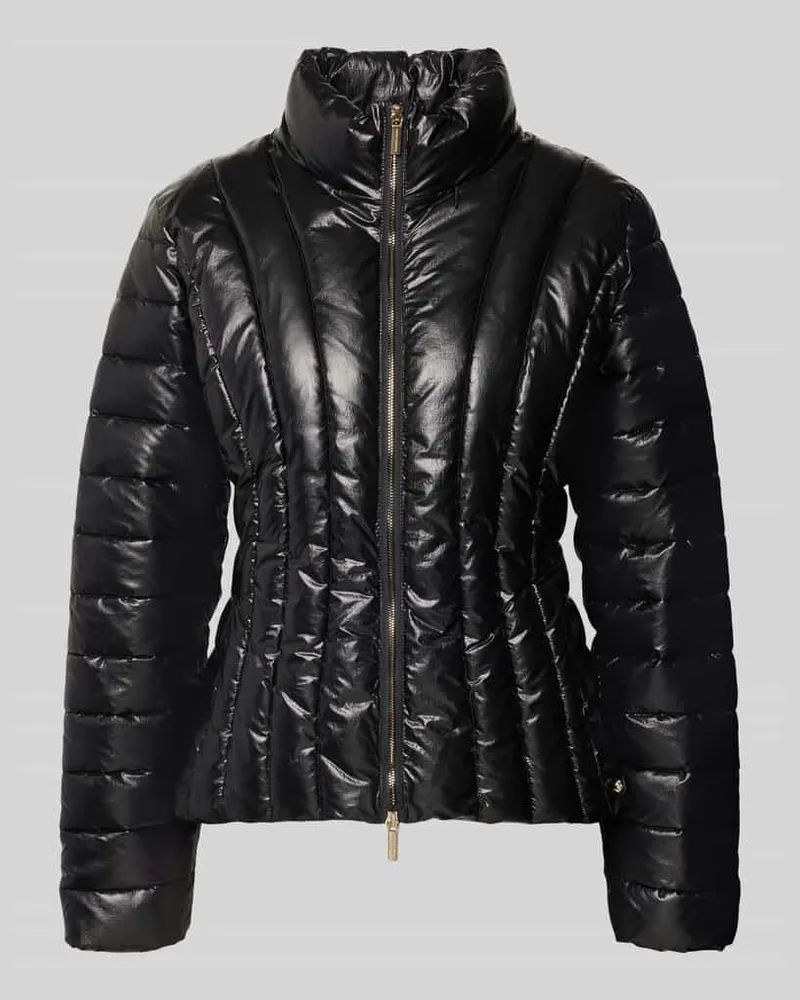 Armani Exchange Steppjacke mit Stehkragen Black
