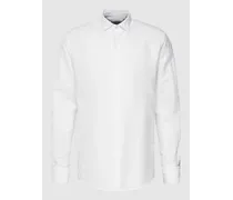 Premium Shirt mit Premium Leinen-Anteil Modell 'Kent