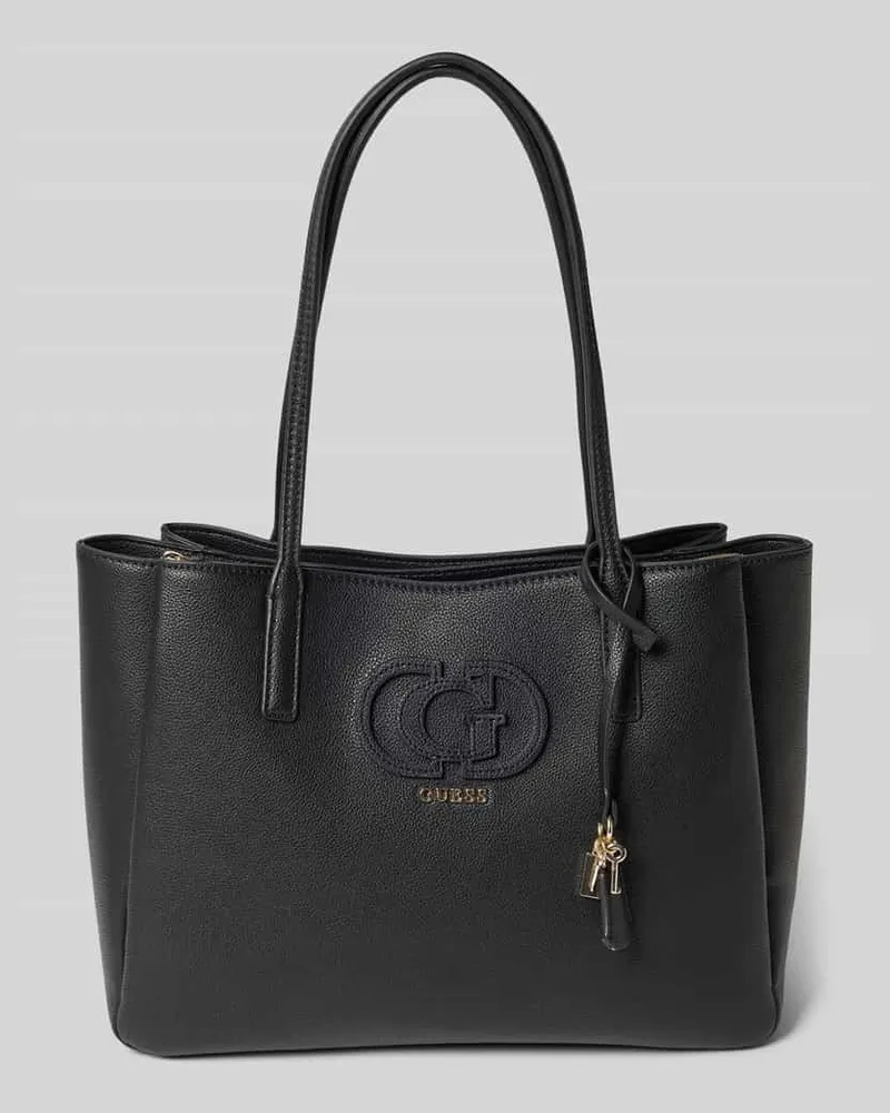 Guess Tote Bag in Leder-Optik Modell 'Isola Black