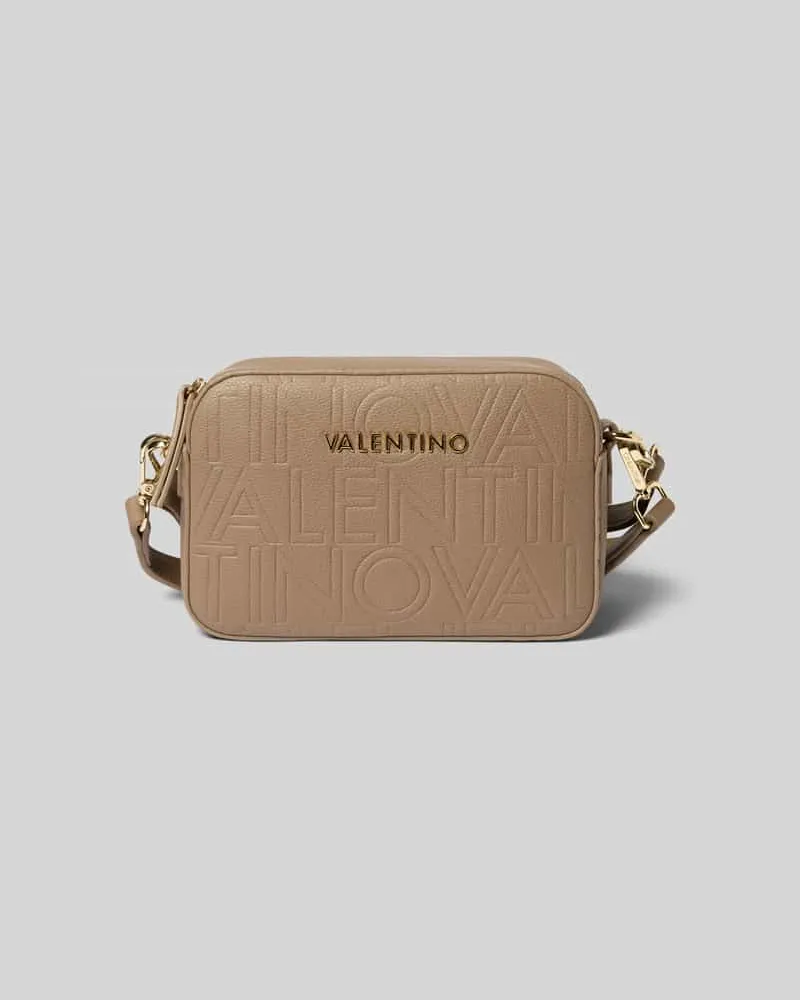 Valentino Garavani Handtasche mit Label-Applikation Modell 'PANSY Taupe